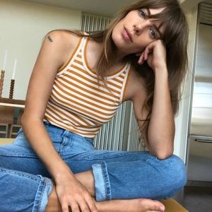 Everlane Organic Cutaway Tank